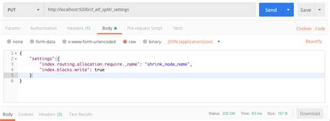elasticsearch compression|Shrink index API .